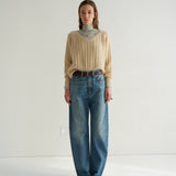 The Fan Jean in Borrego Indigo