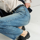 The Mod Loafer in Ponyhair Black