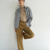 The Weekend Shirt in Black Stripe