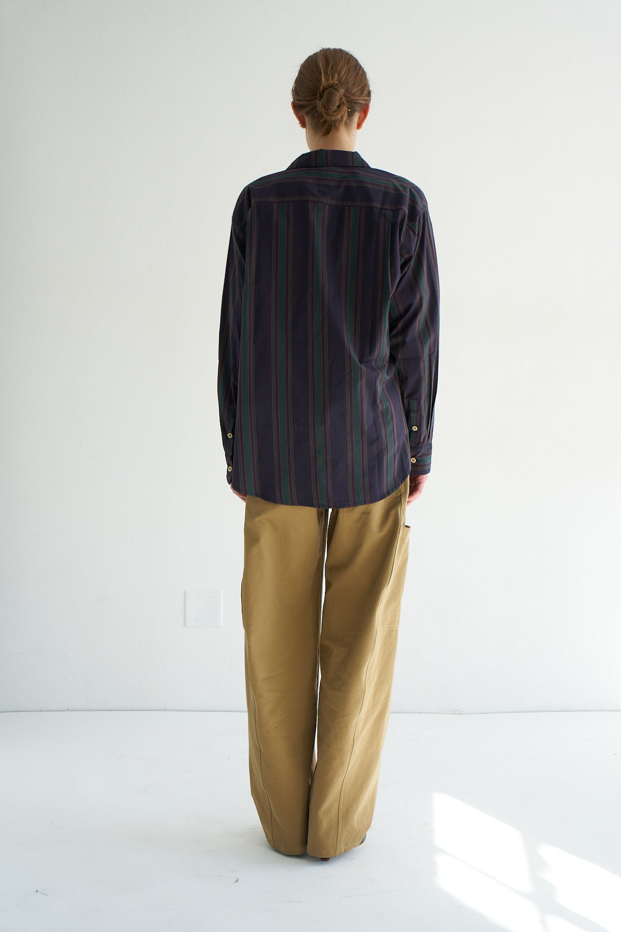 The Weekend Shirt in Tartan Stripe