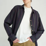 The Weekend Shirt in Tartan Stripe