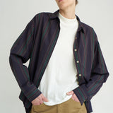 The Weekend Shirt in Tartan Stripe