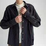 The Weekend Shirt in Tartan Stripe