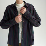 The Weekend Shirt in Tartan Stripe