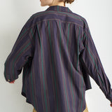 The Weekend Shirt in Tartan Stripe