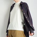 The Weekend Shirt in Tartan Stripe