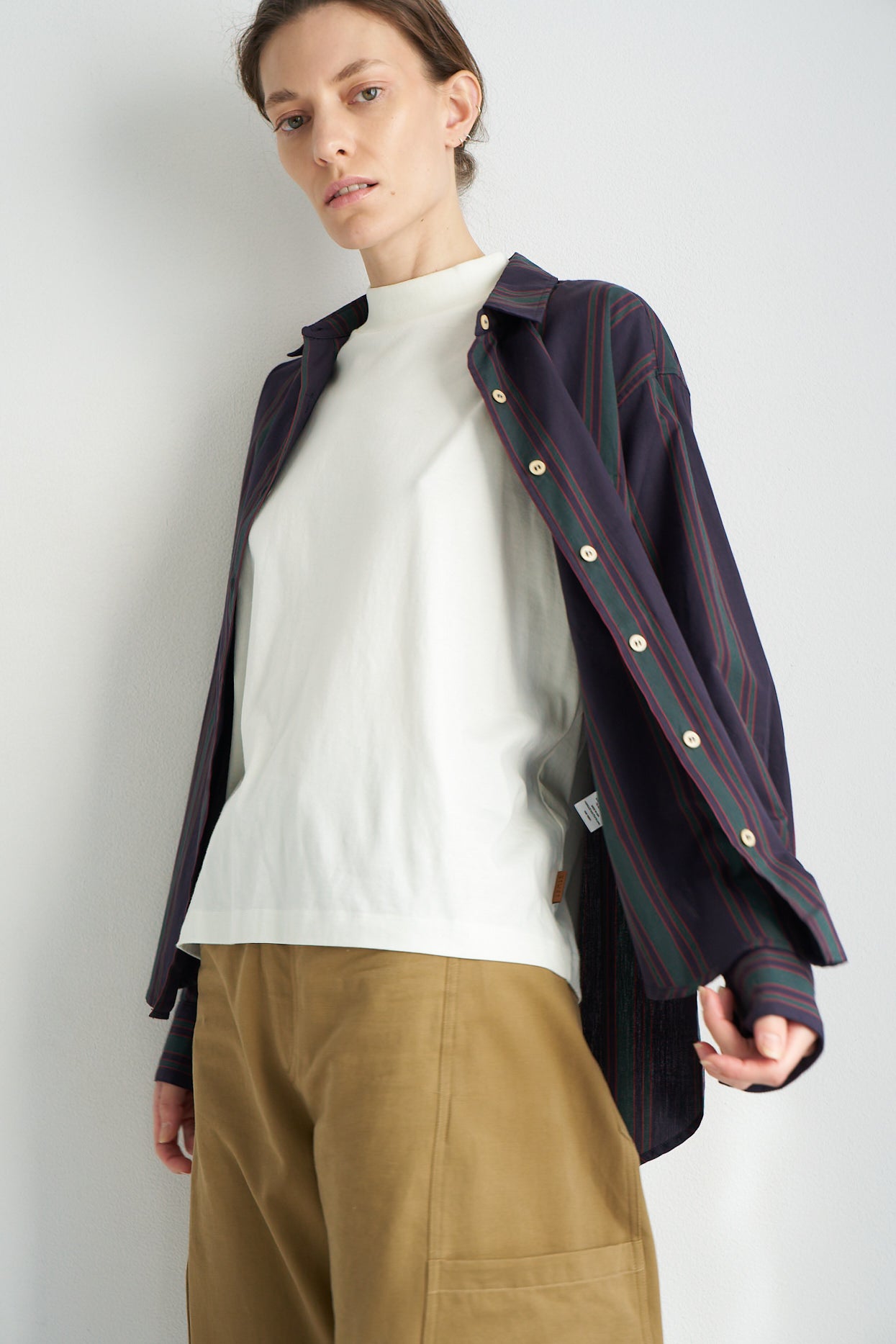 The Weekend Shirt in Tartan Stripe