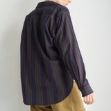 The Weekend Shirt in Tartan Stripe