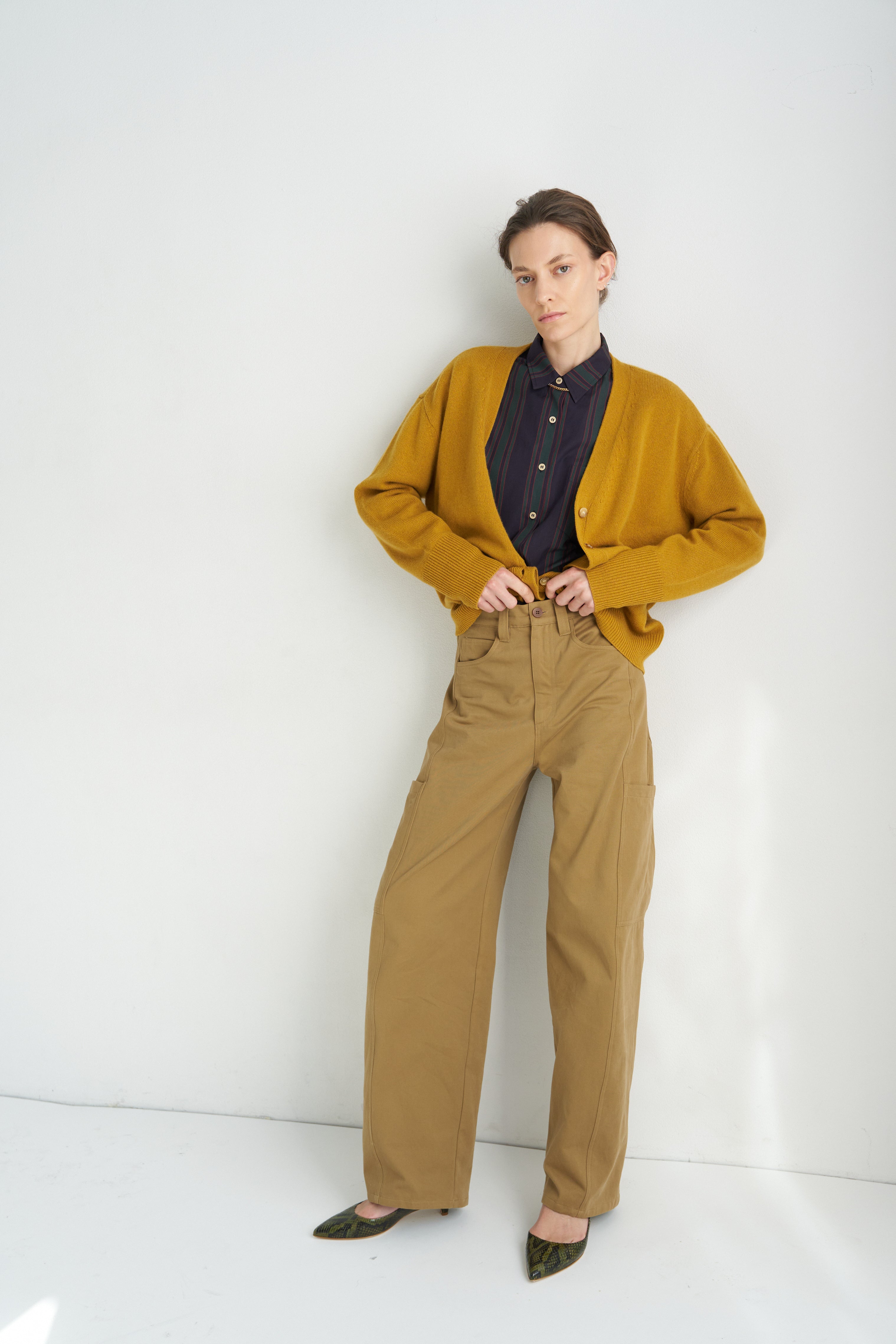 The Baggy Painter Twill in Chestnut