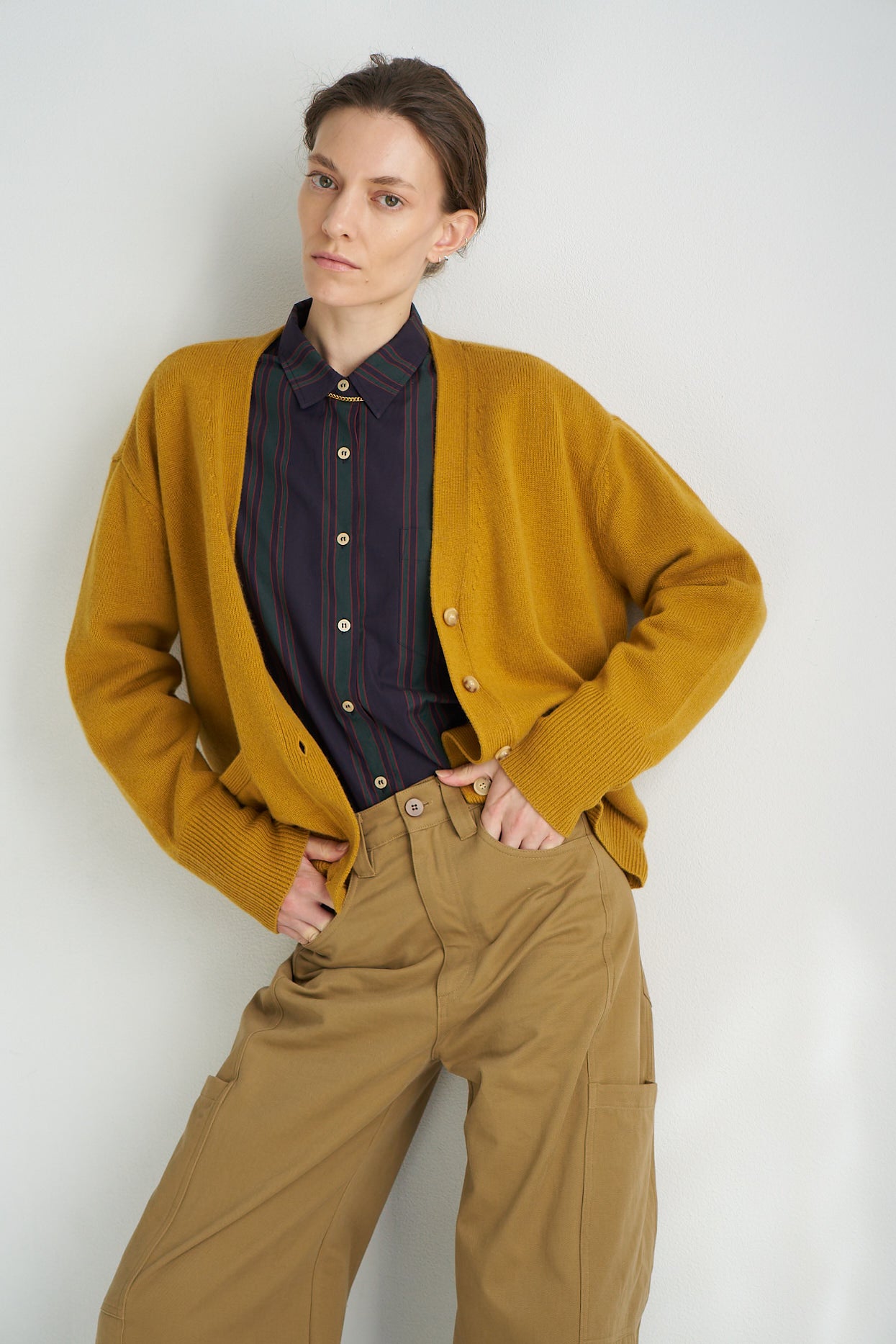 The Weekend Shirt in Tartan Stripe