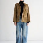 The Stacked Jacket in Chestnut