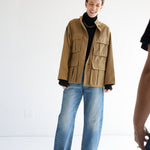 The Stacked Jacket in Chestnut