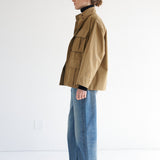 The Stacked Jacket in Chestnut