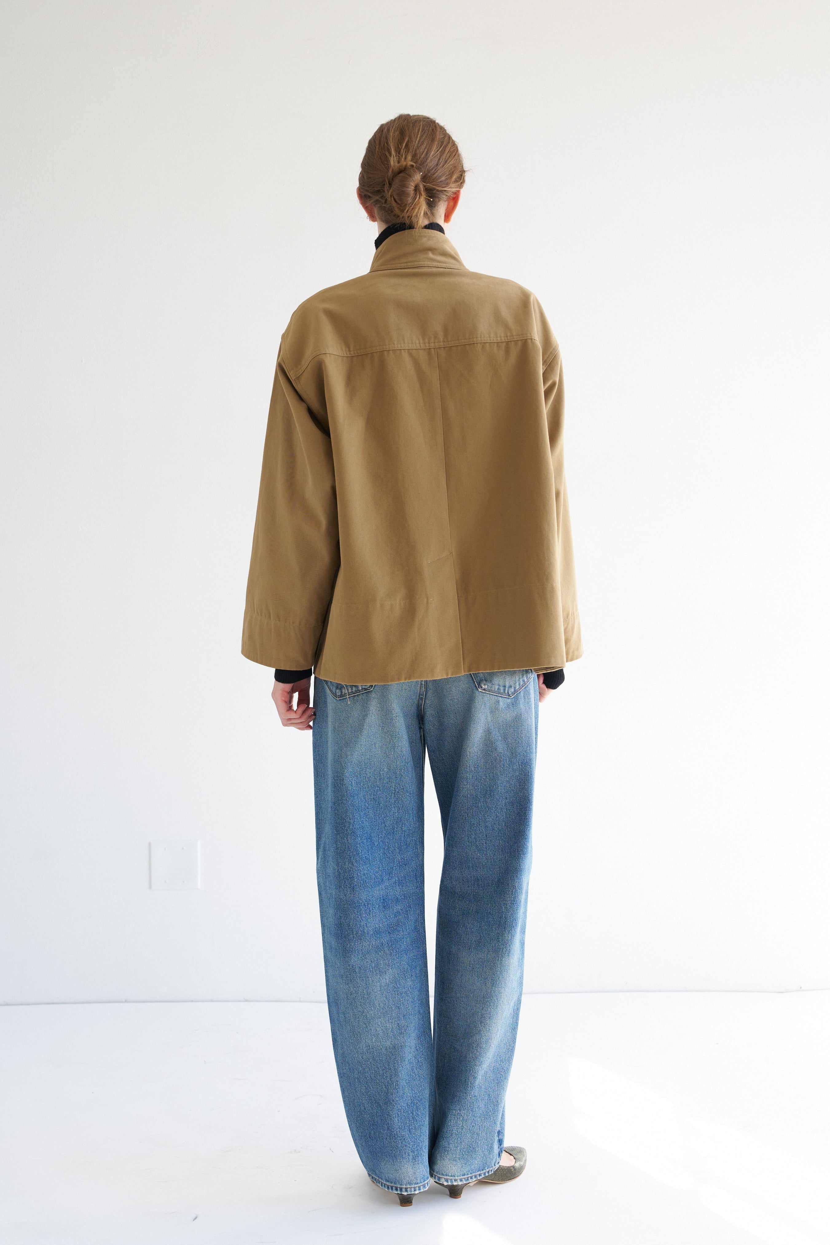 The Stacked Jacket in Chestnut