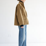 The Stacked Jacket in Chestnut