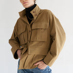 The Stacked Jacket in Chestnut