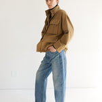 The Stacked Jacket in Chestnut