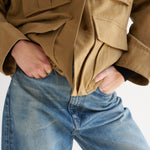 The Stacked Jacket in Chestnut