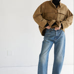 The Stacked Jacket in Chestnut