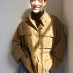 The Stacked Jacket in Chestnut