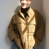 The Stacked Jacket in Chestnut