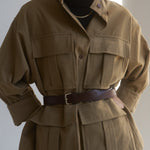 The Stacked Jacket in Chestnut