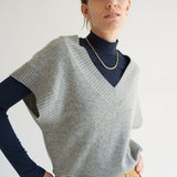 The Mock Neck in Navy