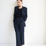 The Khussa Slipper in High Black