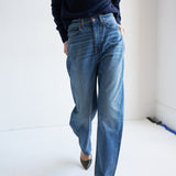 The Kitty Point Heel in Olive Snake