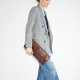 The Document Clutch in Oxblood