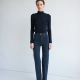 The Crease Jean in Washed Grey