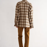 The Big Shirt in Gold Plaid