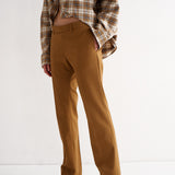 The Big Shirt in Gold Plaid