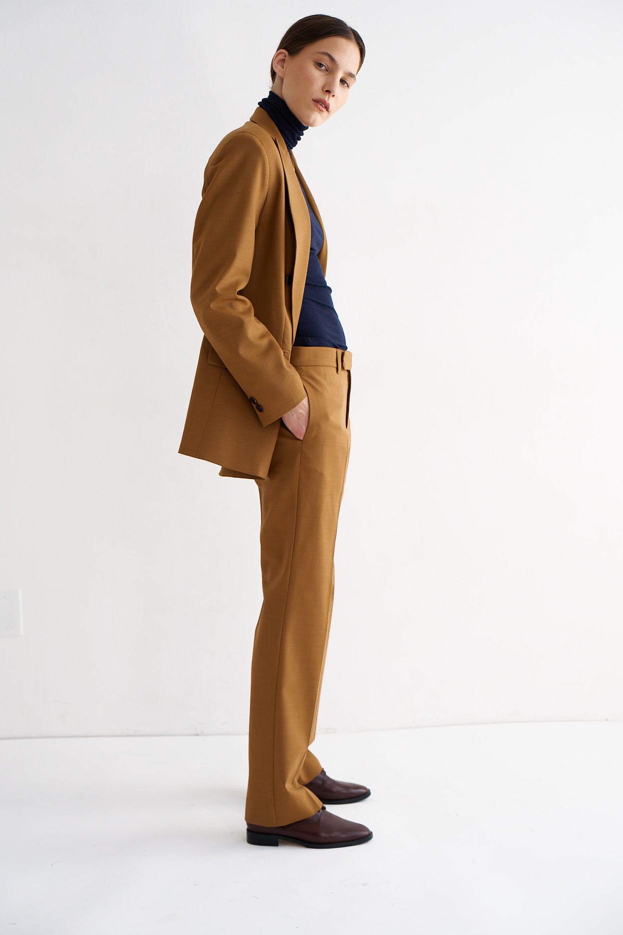 The Tome Trouser in Mustard