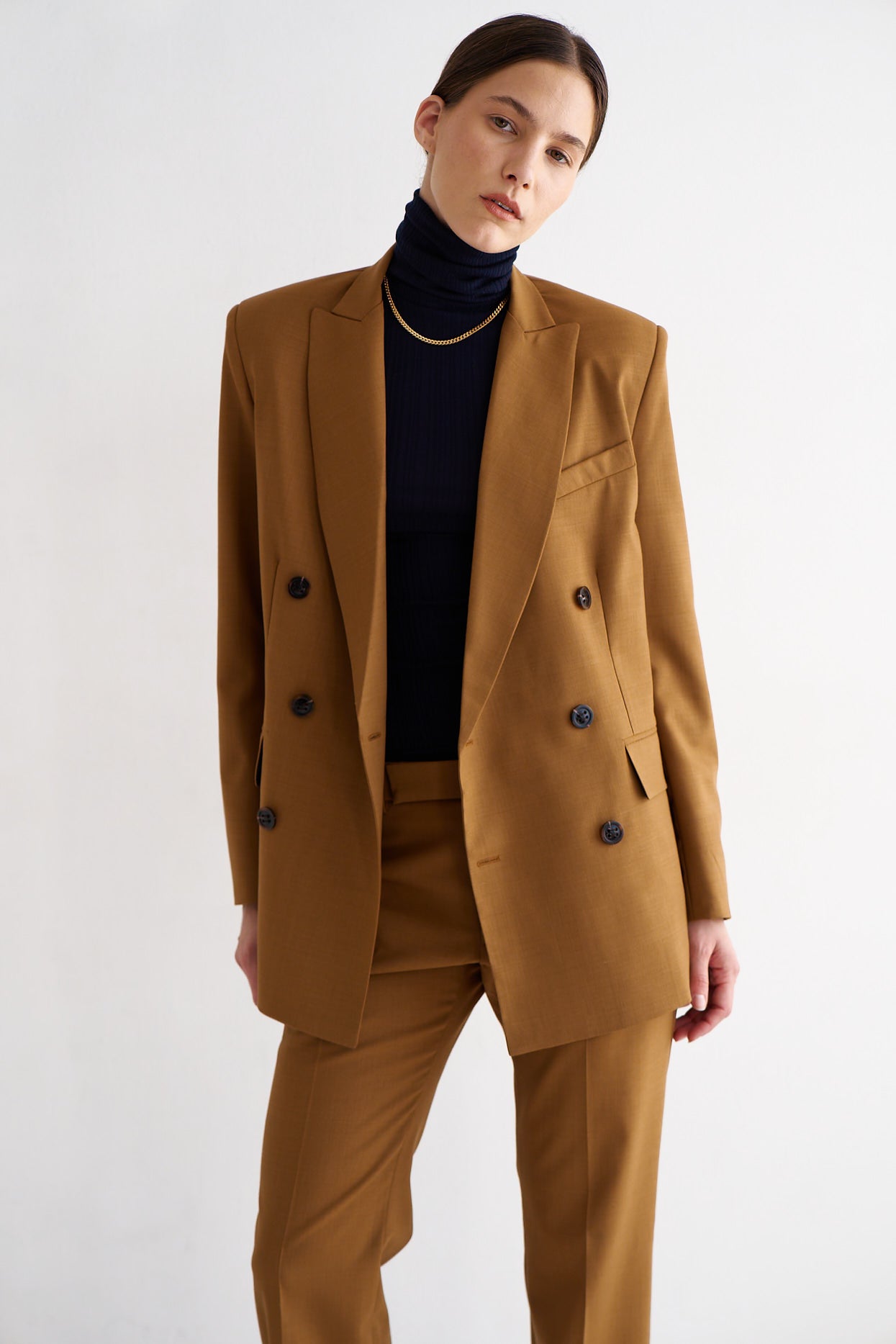 The DB Blazer in Mustard