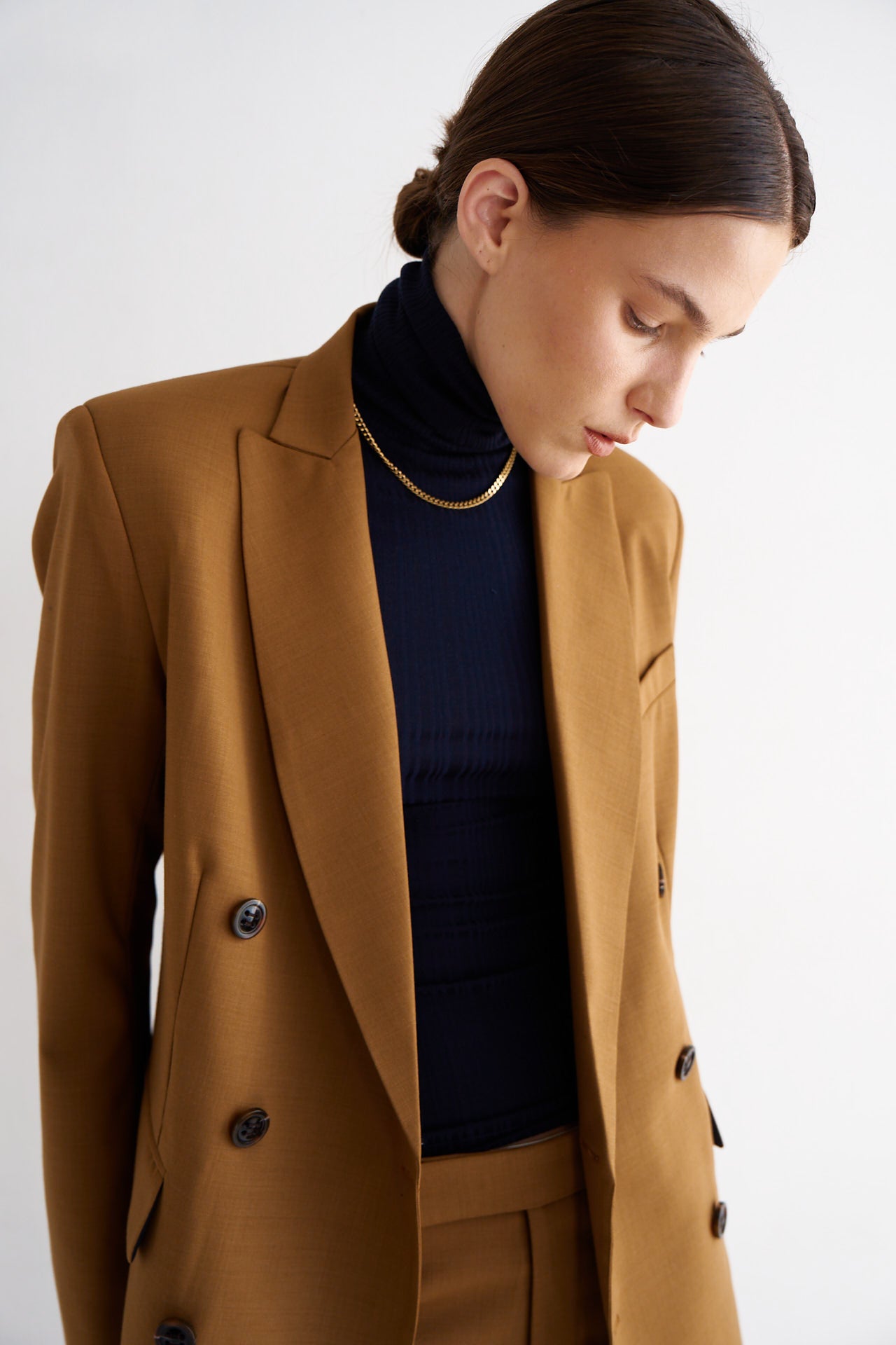 The DB Blazer in Mustard