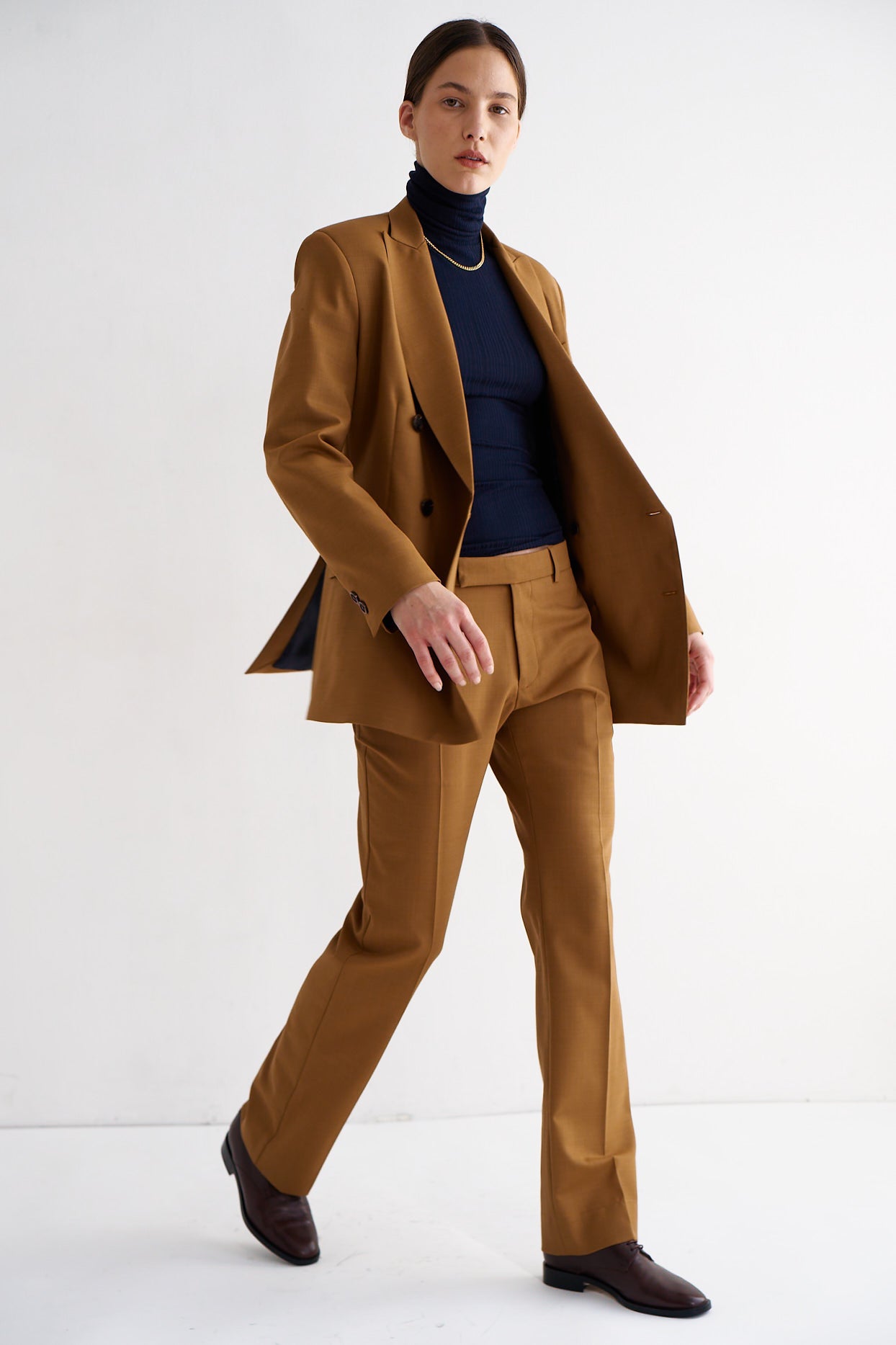 The DB Blazer in Mustard