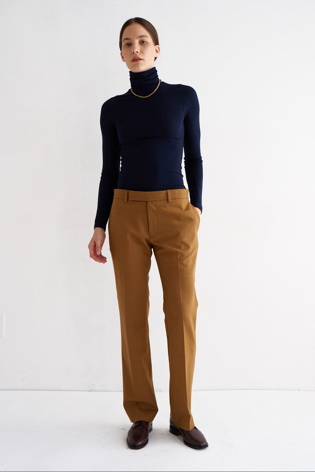 The Tome Trouser in Mustard