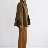The Minimal Anorak Jacket in Olive