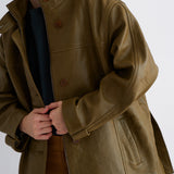 The Minimal Anorak Jacket in Olive