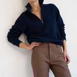 The Quarter Zip in Navy