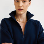 The Quarter Zip in Navy