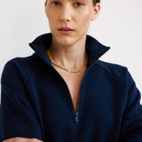 The Quarter Zip in Navy