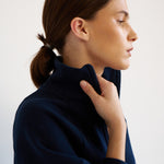 The Quarter Zip in Navy