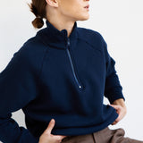 The Quarter Zip in Navy