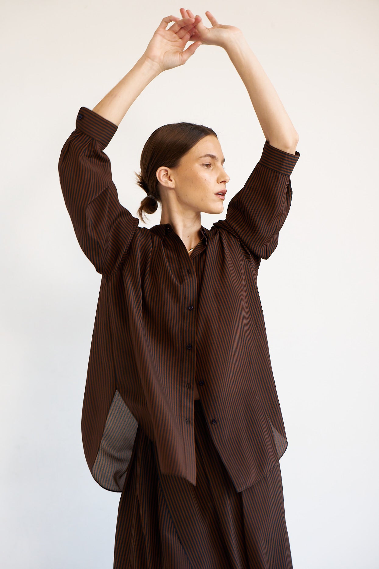 The Lucy Blouse in JH Signature Stripe