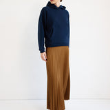 The Accordion Skirt in Mustard
