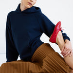The Daily Hoodie in Navy