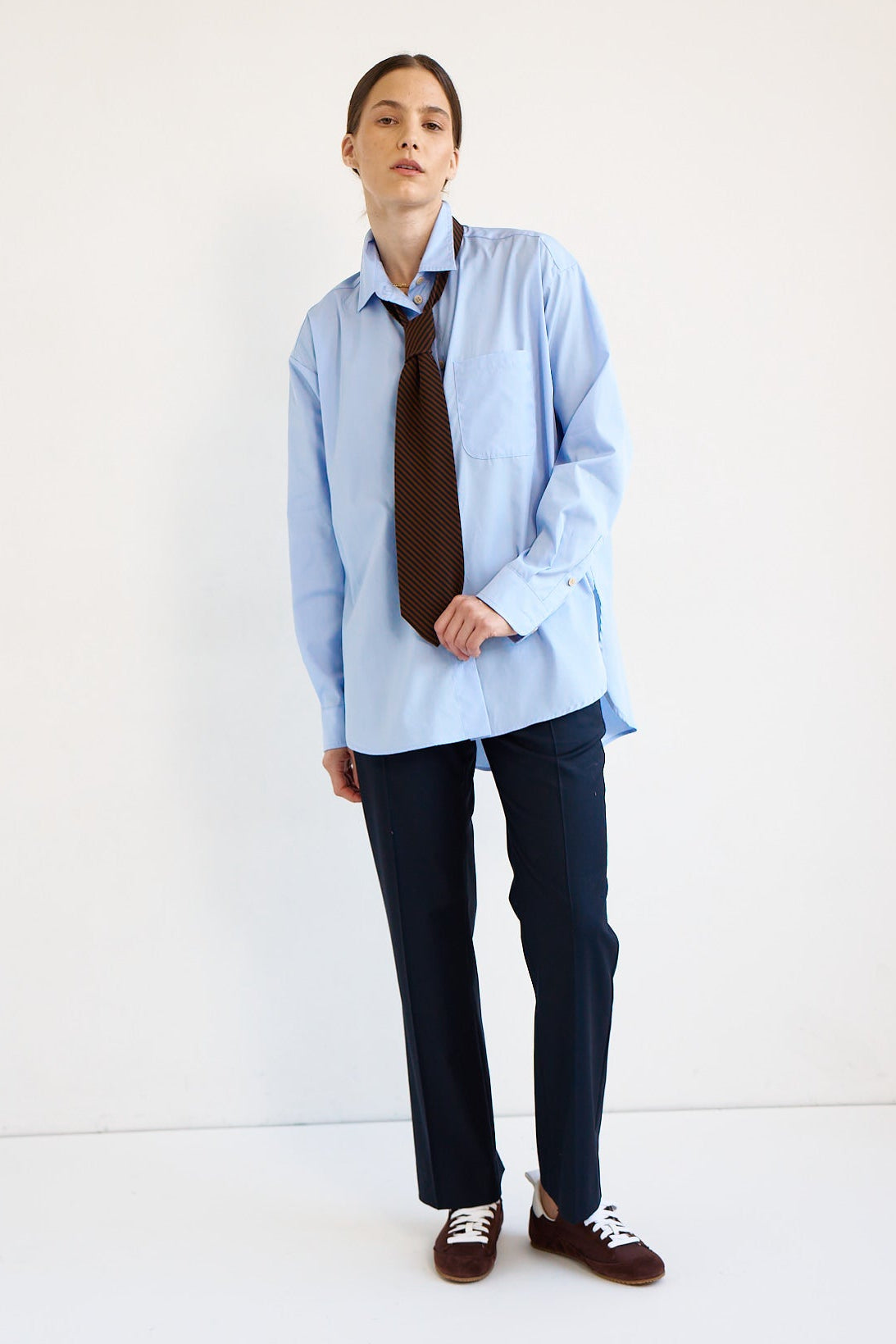 The Essential Shirt in Cornflower