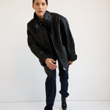 The Minimal Anorak Jacket in Black
